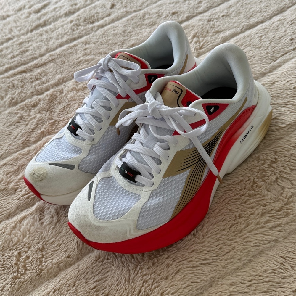 Diadora Atomo Star Made In Italy Run Shoe Lightness Cushioning Unisex W8 M6.5